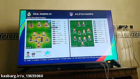 گیم پلی مسترلیگ PS4پارت ۳ با رئال مادرید