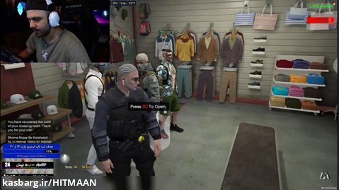 لباس پلیس فیک پوشیدم با اف بی ای ها همکاری کنم/GTA