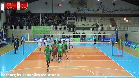 هفته هشتم لیگ برتر والیبال ایران 1401 هراز آمل 3-0 پیکان تهران ( فیلم خلاصه )