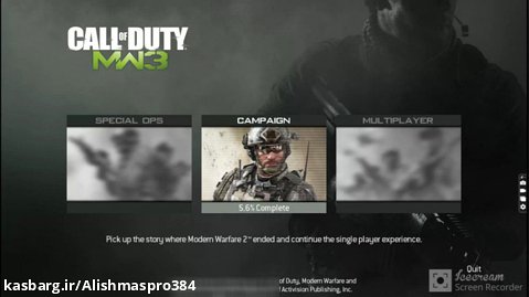 Call Of Duty MW3 Gameplay