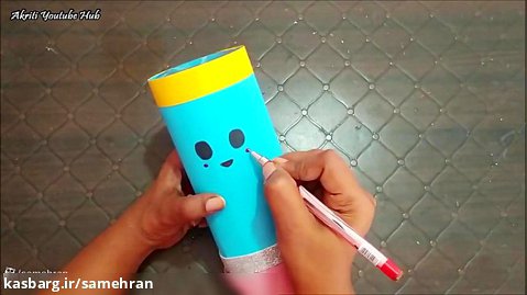 کاردستی | ساخت جا مدادی با بطری آب معدنی