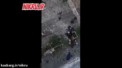 انفجار مهیب در مرکز استانبول/ ۱۱ نفر زخمی شدند