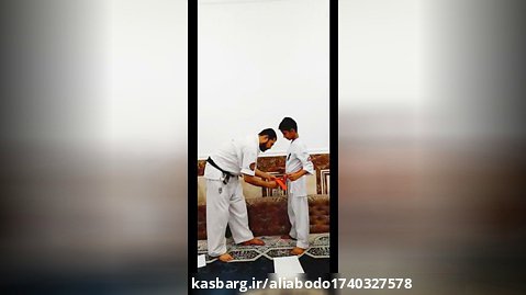 اعطای حکم وبستن کمربند به رزمیکاران عزیز باشگاه کاراته حیدر کرار گمبوعه