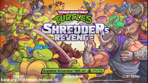 نسخه  PS5 بازی TMNT Shredder's Revenge
