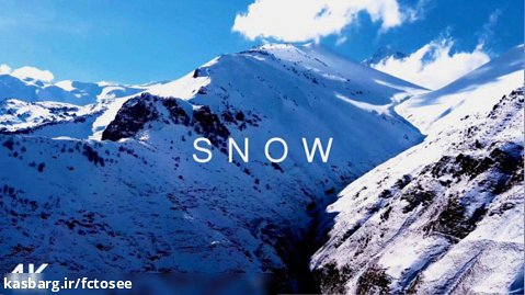 برف | موسیقی بیکلام آرامش بخش با صدای وزش باد طبیغی