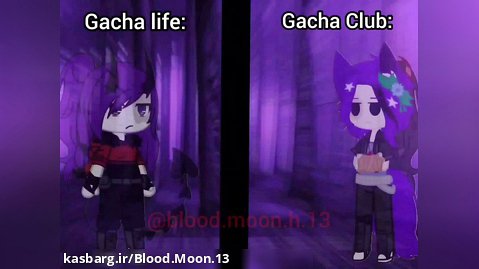 Gacha Club/Gacha life/چالش/من زندم:}