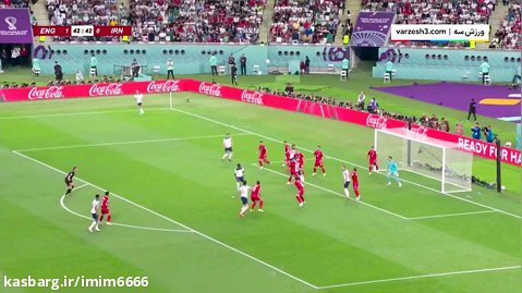 گل دوم انگلیس به ایران(جام جهانی 2022)