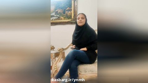 ملیله کاری دانش آموز ساعی دبیرستان دوره دوم سما زنجان