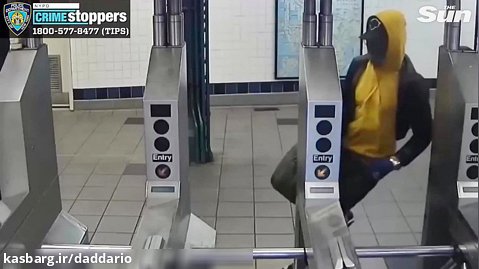 حمله وحشیانه پسر در متروی بروکلین آمریکا