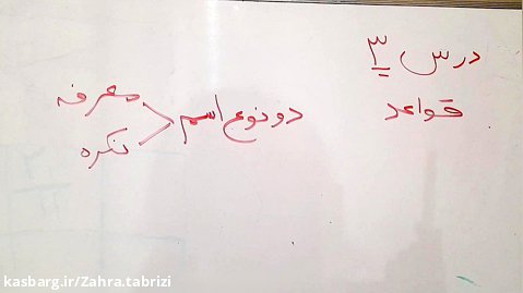 درس سوم عربی یازدهم تجربی