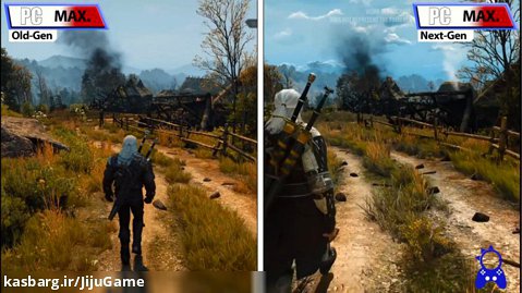 مقایسه گرافیکی The Witcher 3: Wild Hunt در پلتفرم های مختلف
