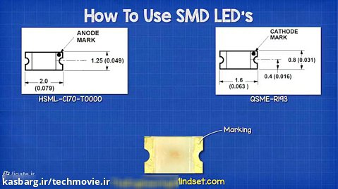 چگونه از SMD LED استفاده کنیم