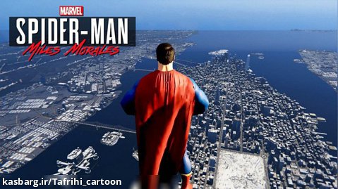 بازی در نقش سوپرمن در Spider-Man  Miles Morales!