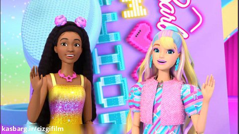 barbie   barbie moda eglencesi nin birinci turunu candy ile danc ediyor