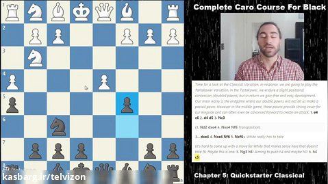 پکیج آموزش شطرنج توسط استاد بین الملل الکس اوستروفسکی | (قسمت 5 از 40)