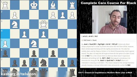 پکیج آموزش شطرنج توسط استاد بین الملل الکس اوستروفسکی | (قسمت 11 از 40)