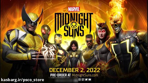 تریلر معرفی بازی Marvels Midnight Suns