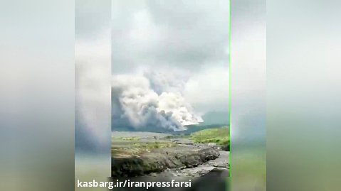 فوران آتشفشان «سمرو» در اندونزی