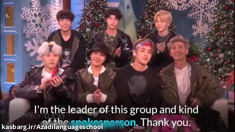 learn English with BTS
