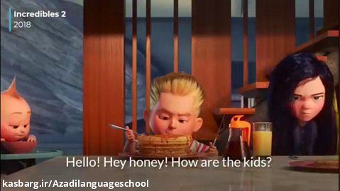 learn English with Incredibles