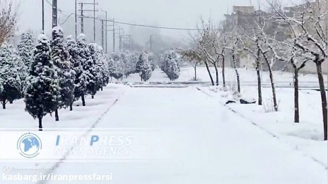 زیبایی نخستین بارش برف پاییزی در البرز