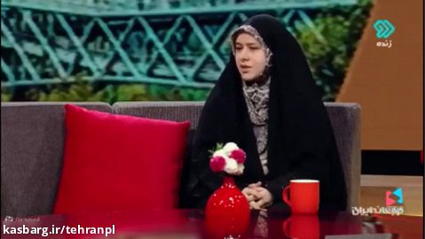 حضور خانم یگانه، مسئول کتابخانه مرکزی پارک شهر در برنامه صبحانه ایرانی شبکه دو