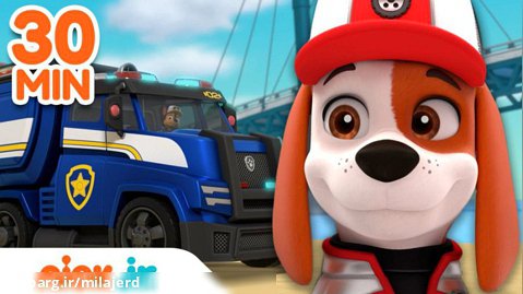 کارتون سگ های نگهبان - توله سگ ها و نجات کامیون بزرگ