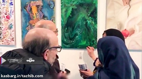 نمايش آثار نقاشی هنرمندان عضو تذهیب در نمایشگاه بین المللی هنر ایتالیا-جنوا