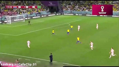 گل اول کرواسی به برزیل توسط پتکوویچ در دقیقه 118
برزیل 1 - کرواسی 1