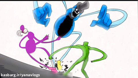 بهترینهای انیمیشن ترکیبی » رینبو فرندز _ مامی لنگ دراز _ هاگی واگی