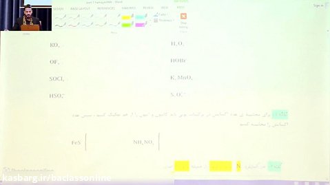 همایش الکتروشیمی با کلاس آنلاین استاد محمدرضا غلامی