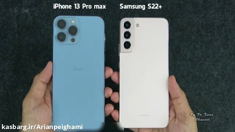 مقایسه گوشی Samsung S22   Vs Iphone13 pro max