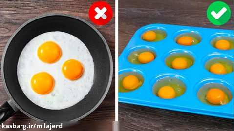 ترفندهای تخم مرغ و ایده های غذایی برای پختن صبحانه عالی - شماره 236