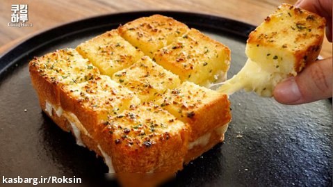 طرز تهیه نان پنیری خوشمزه :: آموزش آشپزی در خانه