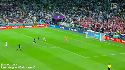 خلاصه بازی آرژانتین ۳-۰ کرواسی/ یک پای فینال مشخص شد