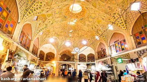 گردشگری در بازار بزرگ تهران | قیمت فرش 20 هزار دلار با 80 سال قدمت