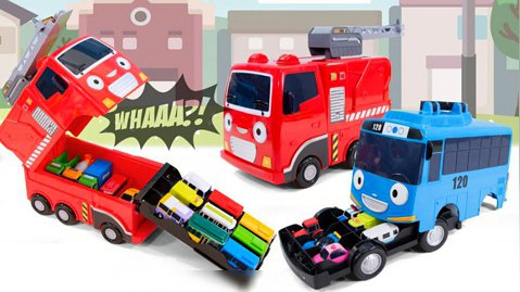 کامیون آتش نشانی  - اسباب بازی های کودکانه