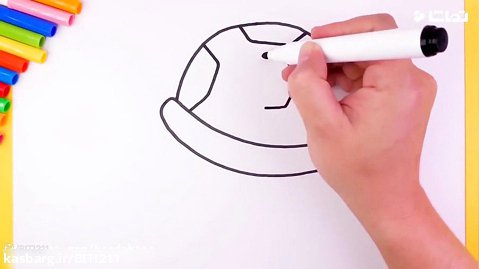آموزش نقاشی لاکپشت برای کودکان