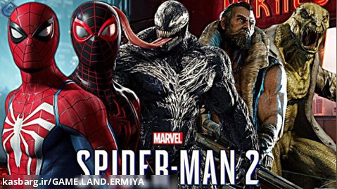 تریلر بازی MARVEL SPIDEE-MAN 2 برای PS5