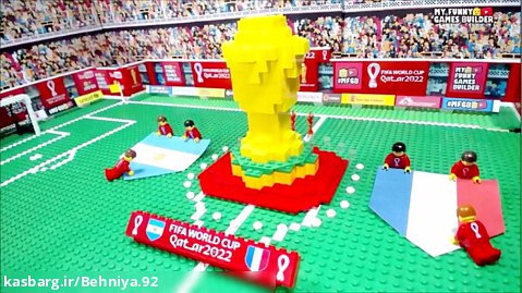 فینال جام جهانی ۲۰۲۳ به صورت لگو
