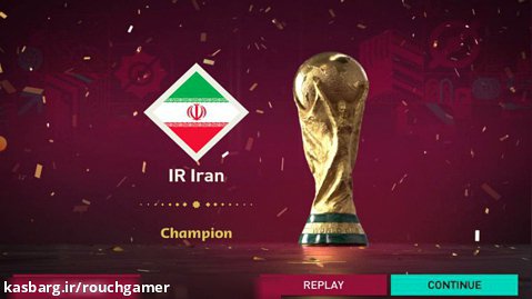 تورنومنت جام جهانی در فیفا موبایل صعود به فینال و قهرمان شدن!
