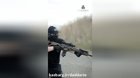 شلیک با اسلحه تهاجمی HK416