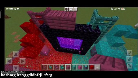 یک بیلد خفن برای دروازه جهنم(Minecraft)