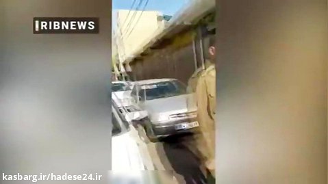 فیلم گروگانگیری در شهرک ولیعصر تهران / پلیس چگونه مانع خودکشی مرد گروگانگیر شد؟