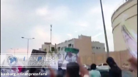 تظاهرات بحرینی ها در همبستگی با فلسطین