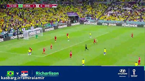 سوپر گل ریچارلیسون به عنوان بهترین گل 
جام جهانی 2022 انتخاب شد