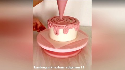 درست کردن کیک فقط با خامه