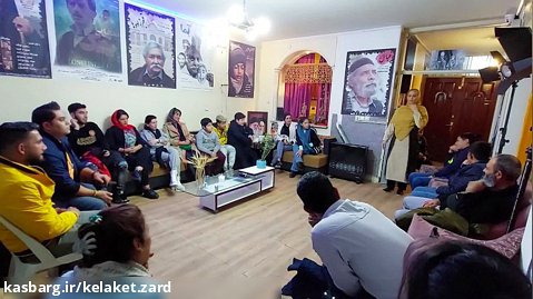 بازیگری جلوی دوربین - استاد مجتبی سعیدزاده