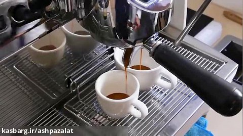 ویدیوی سرو انواع قهوه