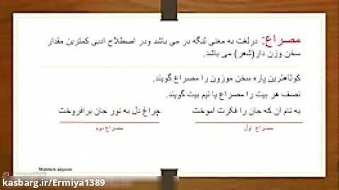 اموزش تشبیه های فارسی ششم آموزگار :ارمیا جوانمرد قصاب